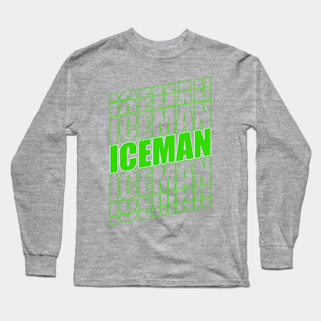 Iceman Logo 6 - Game Changer Long Sleeve T-Shirt by surfer25